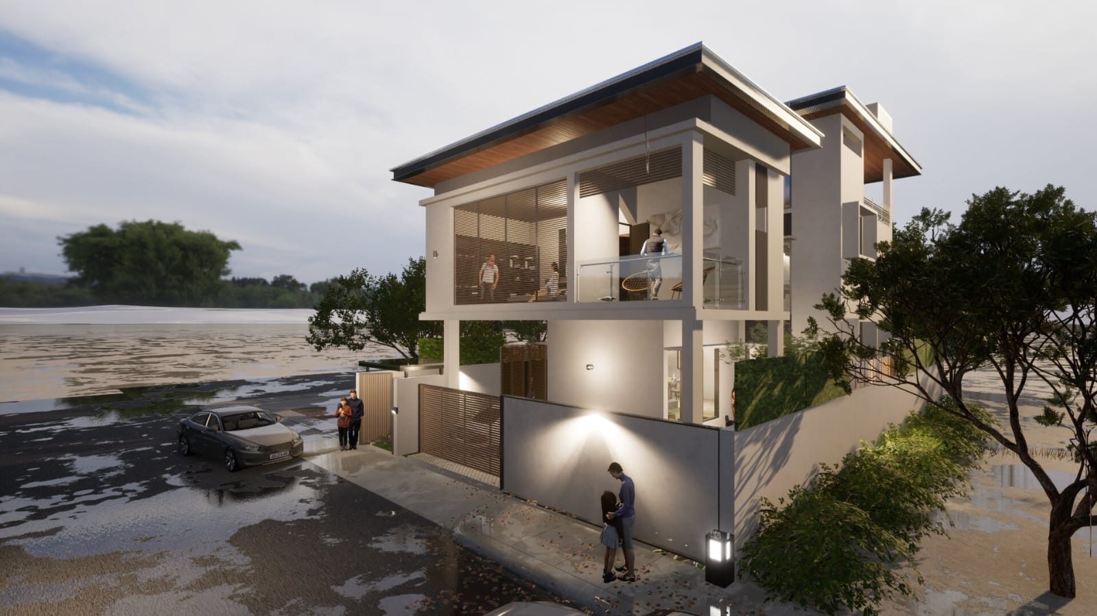 Blue Start Builders Current Project - Residential building at ECR Uthandi